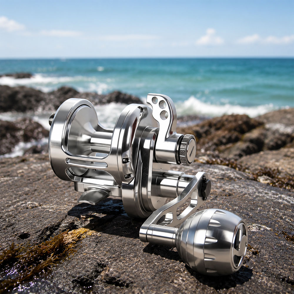 Fishing Boat Steering Wheel - Saltwater Trolling Reel High Speed Ratio