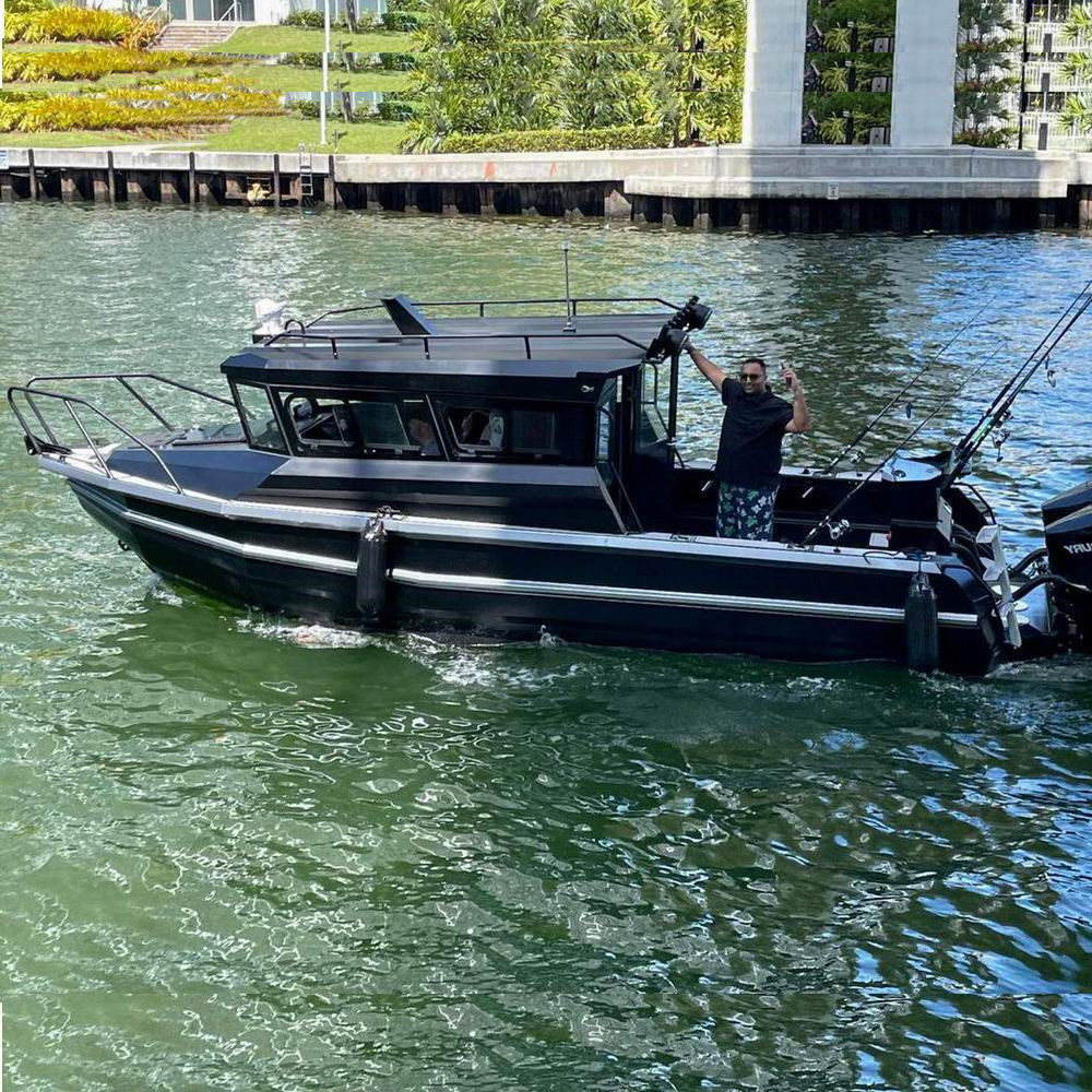Fishing Boat 18ft Aluminum wit - Fishing Boat Fiberglass recension och pris
