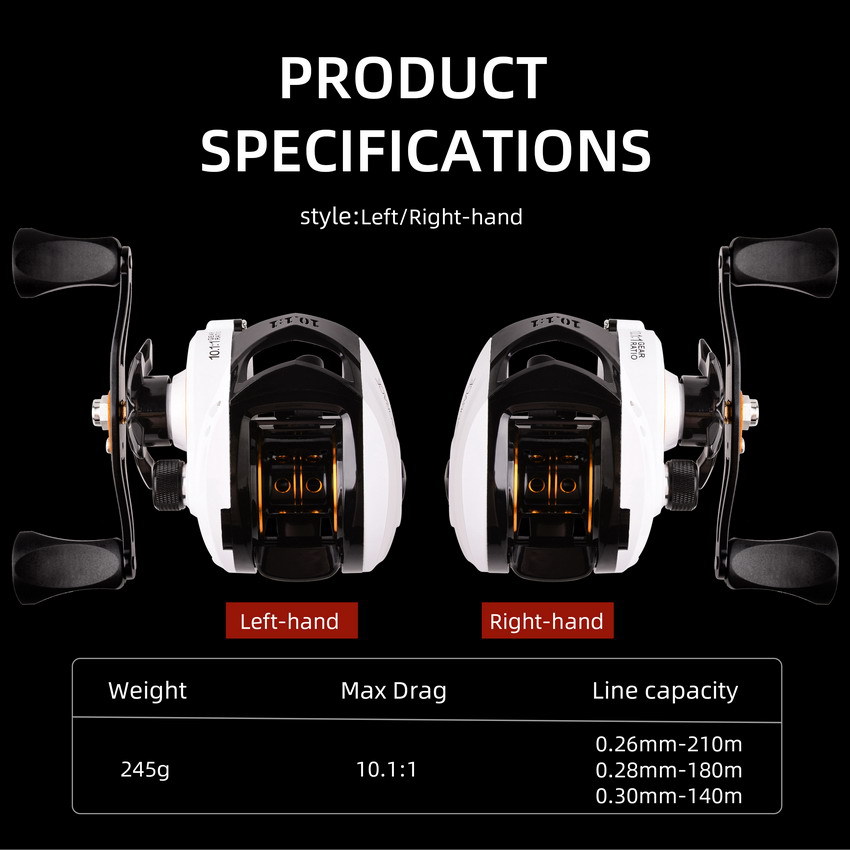 Baitcasting Reel Fishing Reel  - Kastking Reel Zephyr recension och pris