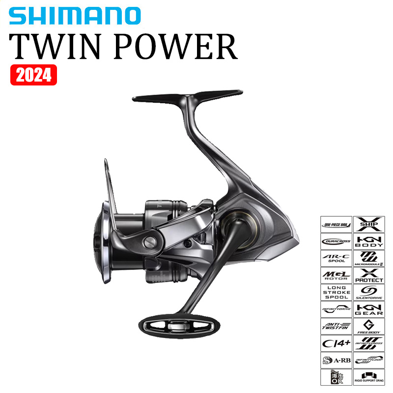 SHIMANO 2024 TWINPOWER Seawate - Shimano Reel Sienna recension och pris