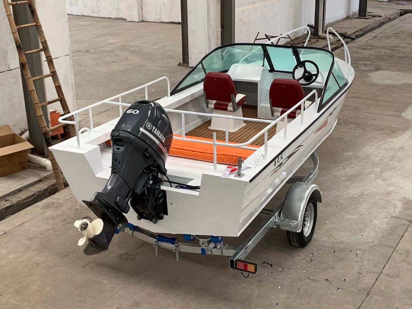 5.28m Long 8 Seats Fishing Boa - Fishing Boat Fiberglass recension och pris