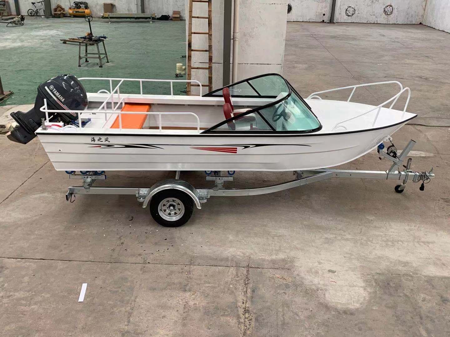 5.28m Long 8 Seats Fishing Boa - Fishing Boat Fiberglass recension och pris
