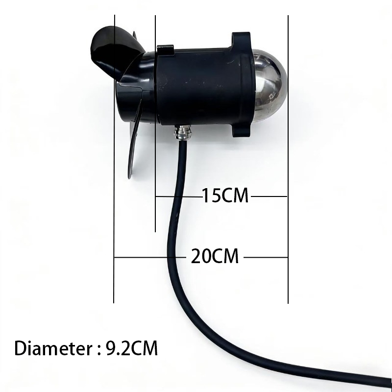 800W 12V 24V  Brushless Motor  - Fishing Boat Paddle recension och pris
