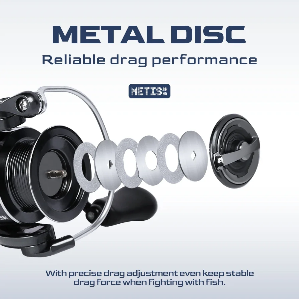 TSURINOYA METIS 1000 2000 3000 - Kastking Reel Zephyr recension och pris