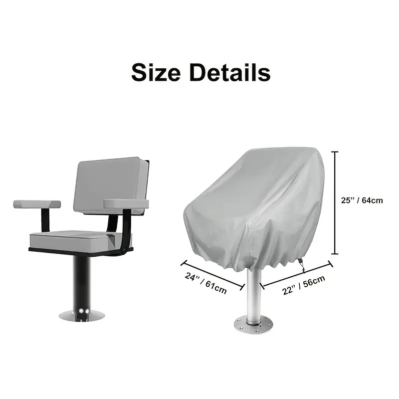 1Pcs Waterproof Boat Seat Cove - Fishing Boat Cover recension och pris