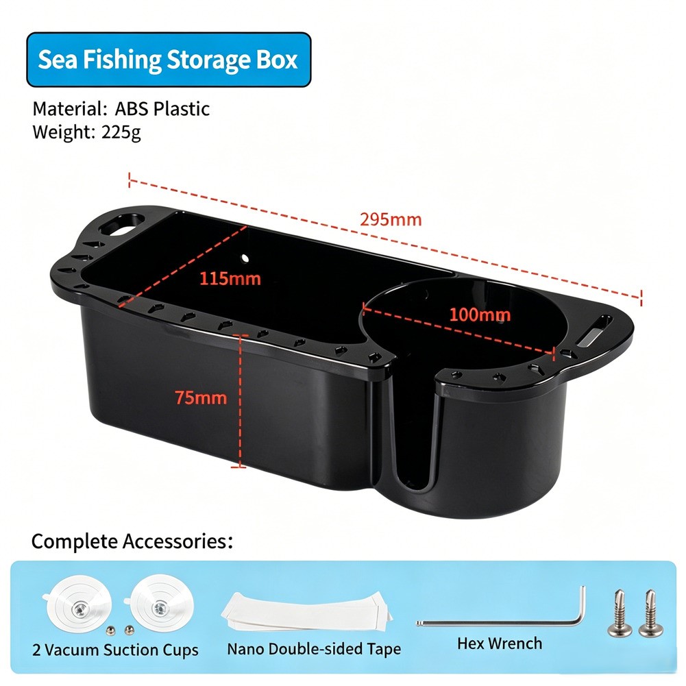 ABS Fishing Container Fishing  - Fishing Boat Trailer recension och pris