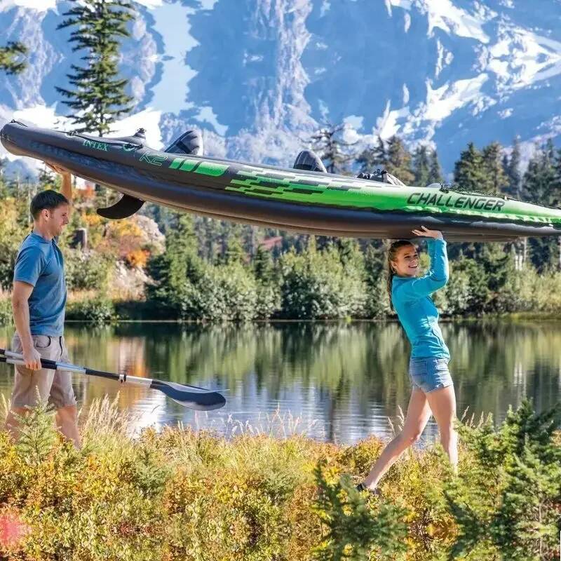 1/2 Person Kayaker Inflatable  - Fishing Boat Seat recension och pris