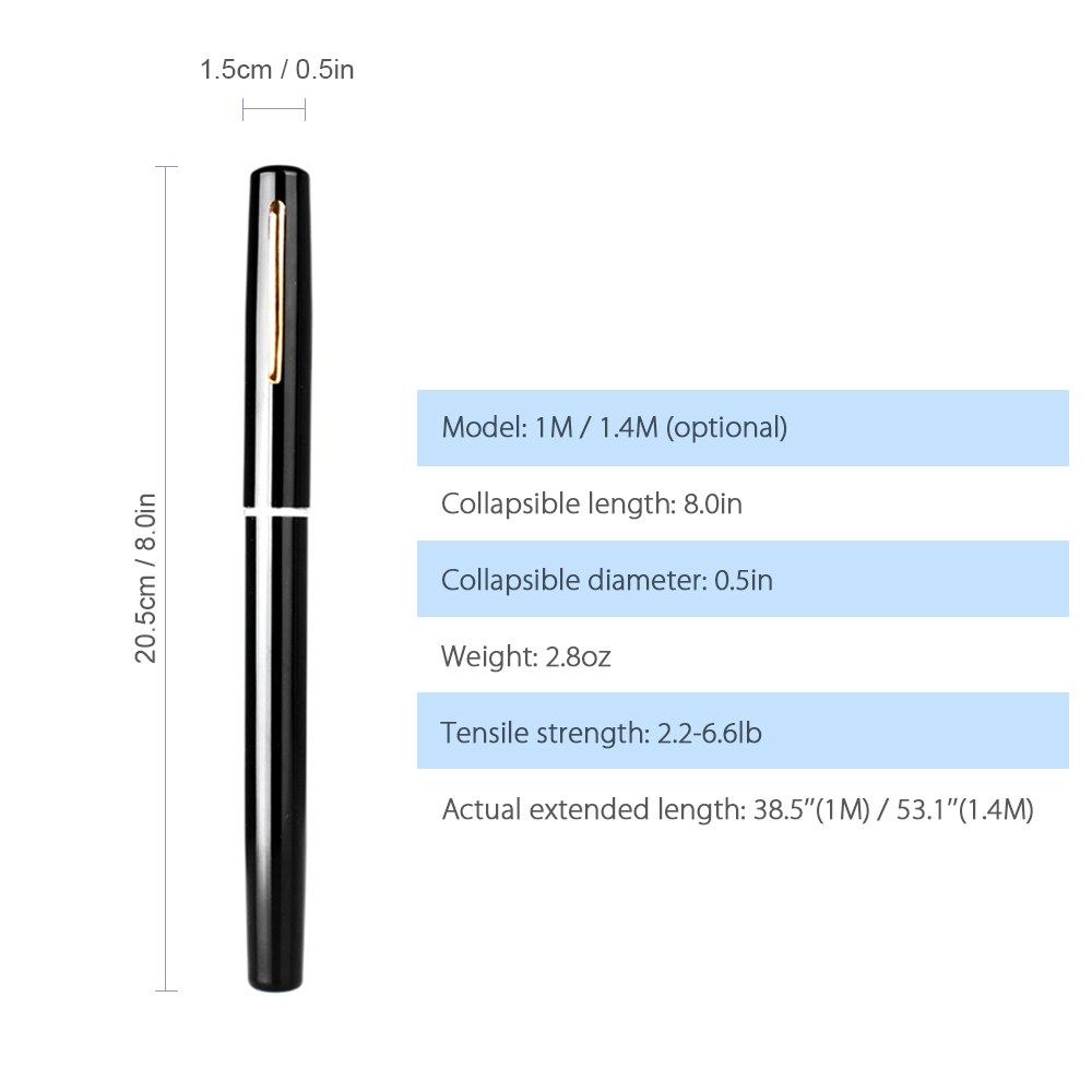 1M/1.4M Pocket Collapsible Fis - Penn Reel Fierce recension och pris