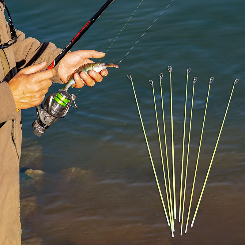 5Pcs 42CM Boat/Raft Rod Tip Sp - Fishing Boat Fiberglass recension och pris