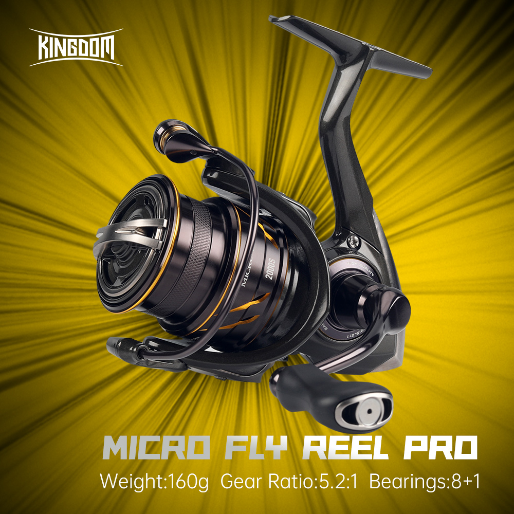 Kingdom Micro Fly Pro Fishing  - Kastking Reel Zephyr recension och pris