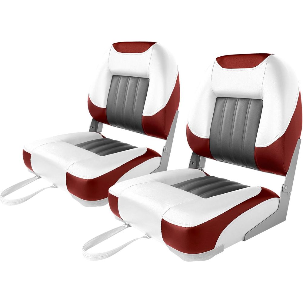 Deluxe Low/High Back Boat Seat - Fishing Boat Seat recension och pris